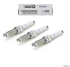 Kit 3 Bougies D'Allumage Originales PSA Citroën DS Opel Peugeot 1.2 PureTech