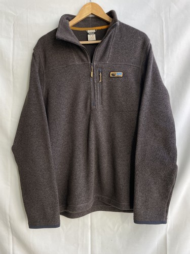 Pull marron polaire