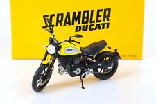 1:12 Tsm Modèle Ducati Scrambler Icon '62 Yellow TSMMC0003 Diecast
