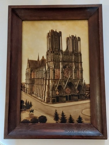 Alix fixé verre cathédrale - p,