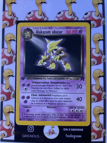 Alakazam obscur 18 82 - 🇫🇷,
