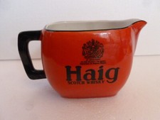 Vintage Pichet Chope Scotch Whisky Haig   Longchamps
