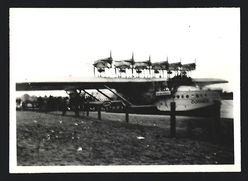 Photographie hydravion dornier - photographie,