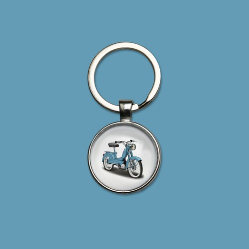 Porte clés mobylette - porte-clés,