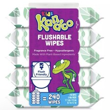 Kandoo flushable wipes kids - flushable,