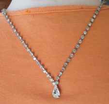 Ancien collier couleur argent