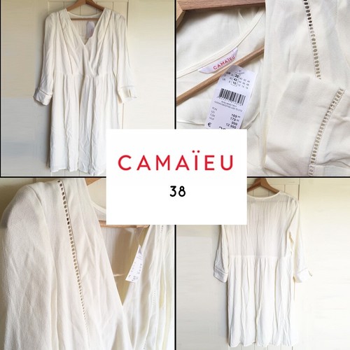 Robe neuve écrue camaieu - robe,