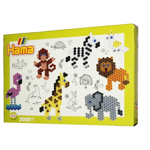 Hama perles zoo small - perles, world