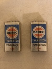 piles anciennes BEREC 9v “