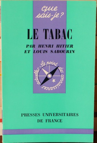 Que sais tabac henri - sais-je,