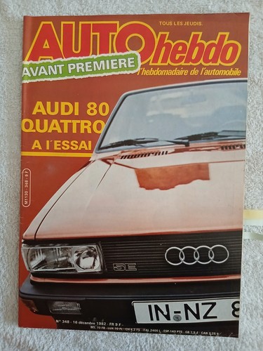 Auto hebdo 348 - auto, n°348