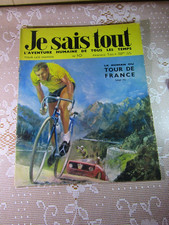 428Y Revue Je Sais Tout N° 10 Le Roman du Tour de France 26.4 X 33 cm 17/06/1969