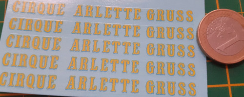 Decals decalcomanie cirque - decalcomanie,