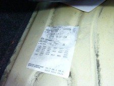 Plage arriere SEAT IBIZA 3