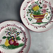 2 assiette ancienne en faience
