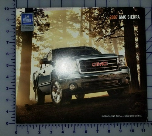 Brochure camionnette gmc - brochure,