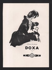 publicité 1952 MONTRE DOXA LE
