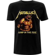 Metallica Jump In The Fire Vintage officiel T-shirt Hommes unisexe