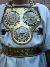 Armure corporelle grecque Samnite Cuirass larp reconstitution Hoplite Armour