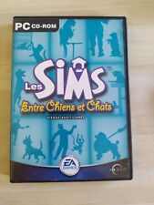 Pc Cd-rom les Sims Entre Chiens et chats