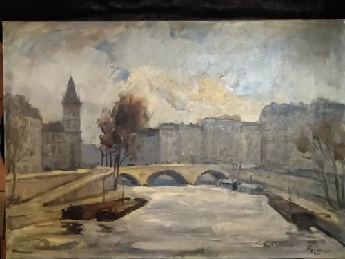 Georges folmer huile - huile, sur