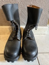 Rangers Militaire Réglementaire Armée Française FIT Grenoble cuir  P41