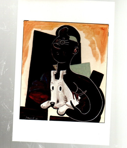 Carte postale tintin cubiste - tintin,