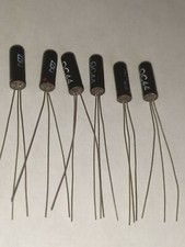 OC44 Lot de 6 Pcs transistor Germanium noir Fuzz HFE entre 40/150