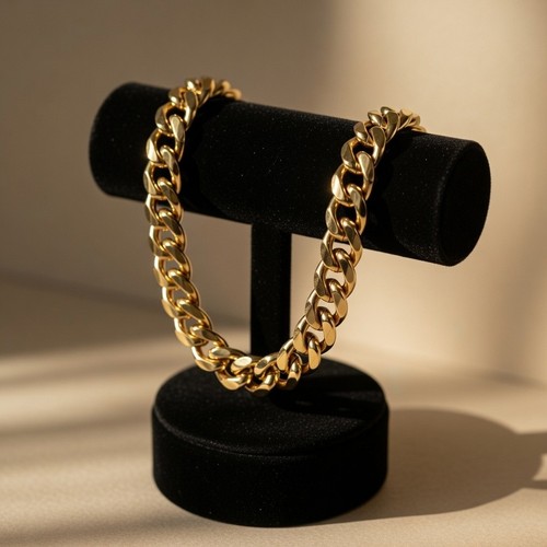 Bracelet gourmette chaîne