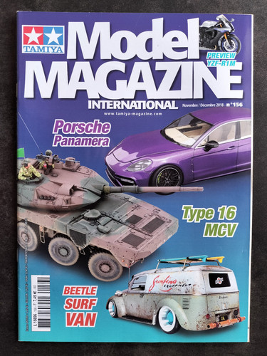 Tamiya model magazine 156 - n°,