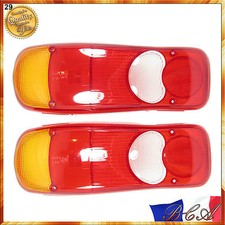 2x Feux Arrière Cabochons Adapté à Nissan Cabstar Renault Midlum Camion DAF