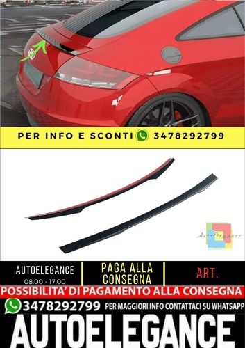 Spoiler aile tuning - aile, noir