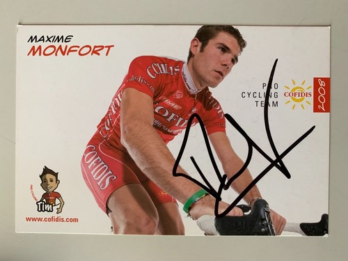Carte photo cyclisme cofidis - photo,