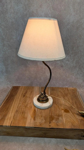 Lampe ancienne pied - , onyx
