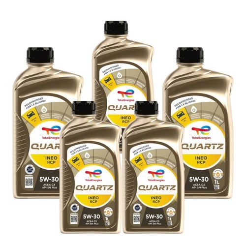 Total litres huile moteur - litres,