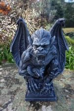 766.7971   FIGURINE STATUETTE GARGOUILLE DEMON DIABLE SATAN HEROIC CRANE 18 CM