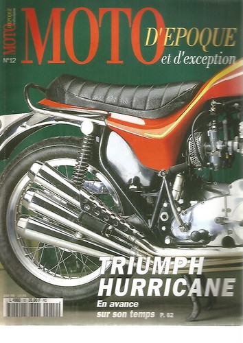 Moto epoque 12 triumph - d'epoque, n°12