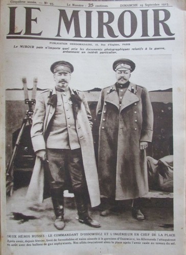 Ww1 miroir 1915 - ww1, commandant