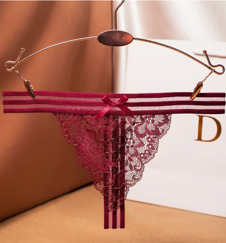 String rouge taille - , basse