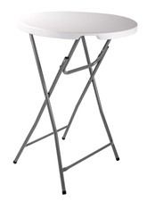 Table Haute Pliante avec Pieds