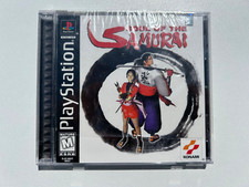 Soul of the Samurai PS1 US NTSC en état comme neuf et complet PS1 US NTSC