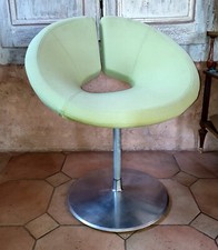 Chaise pivotante Artifort Design Patrick Norguet modele Little Apollo Vert