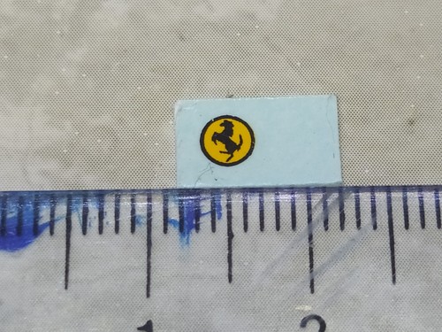 Décalcomanie ferrari - 1/18,
