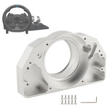 Siège de roulement en aluminium pour volant Logitech G25 G29 G923 G920 Argent