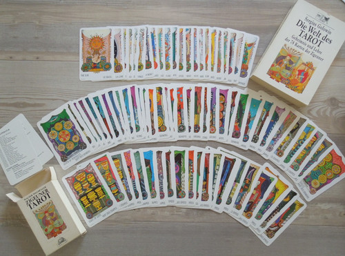 Tarot gitan vintage complet - tarot,