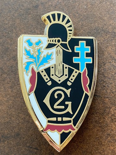 Insigne militaire pucelle - insigne,