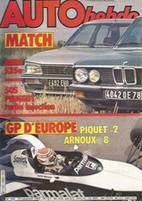 AUTO HEBDO N°388 FORD 84 /