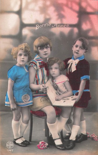 Bonne annee enfants - bonne,