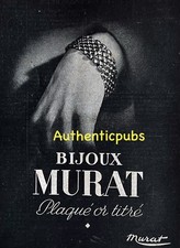 PUBLICITE MURAT BIJOUX PLAQUE