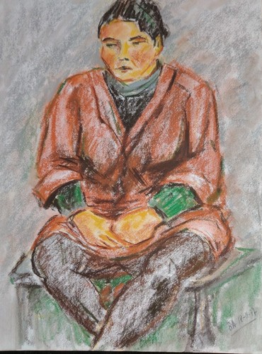Joli dessin sur papier - papier, aux